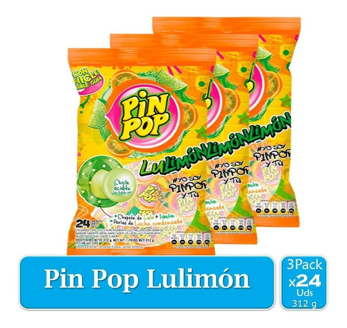 Chupete Pin Pop Lulimon 3 Paquetes - Unidad a $351