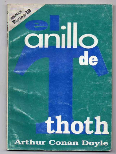 El Anillo De Thoth - Arthur Conan Doyle Antiguo