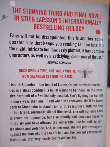 Imagen 9 de 9 de Stieg Larsson - Millenium Trilogy (dragon Tatoo, Fire, Nest)