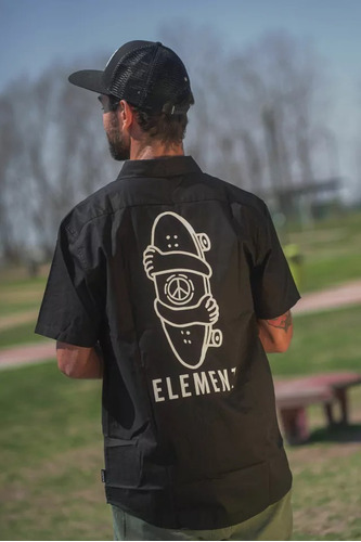 Camisa De Hombre Element Hugs 29137203 Cne