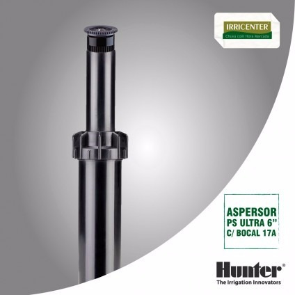 Aspersor Hunter Irrigação Ps Ultra  6''  C/ Bocal 17a