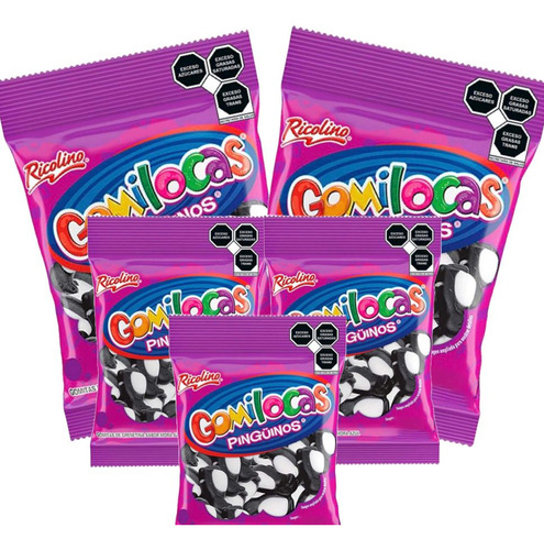 Gomilocas Pingüinos 5 Kg - Dulces Ricolino.