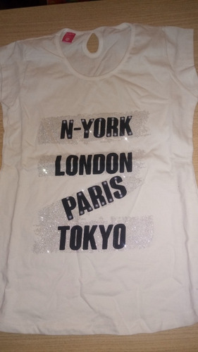 Remeras De Nenas 4 X 1700 O Precio Unitario 500 ..