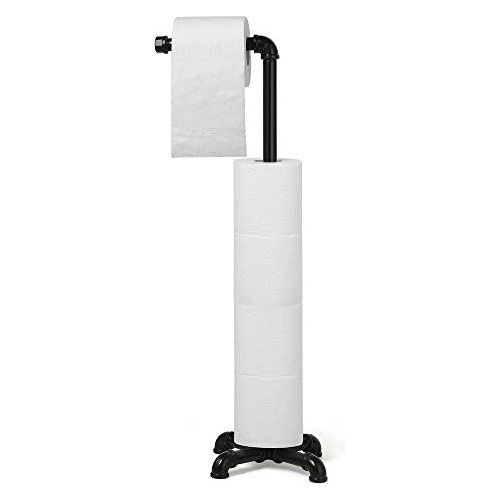 Toilet Paper Holder Stand, Free Standing Toilet Tissue ...