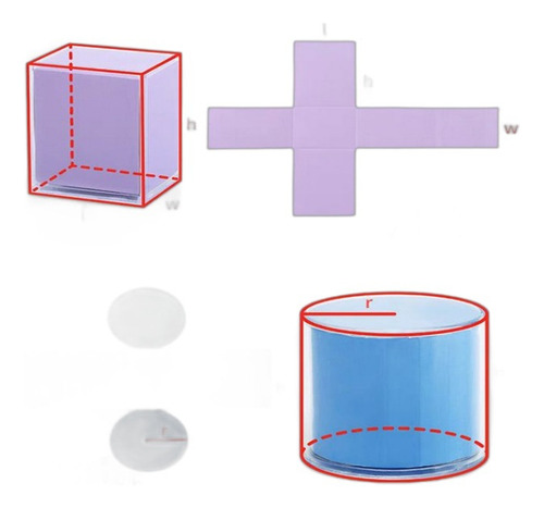 Modelo 3d De Geometría Para Secundaria Perspectiva Ocho