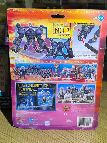 Kotobukiya Iron Giant Final Fantasy X Monster Collection #02 (Usado)