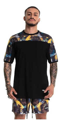 Camiseta Masculina T-shirt Tropical Lamafia Original 