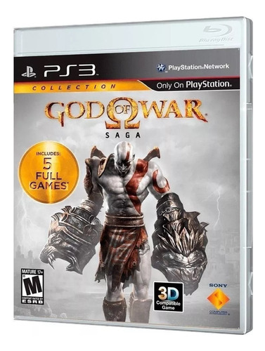 God Of War Saga Coleção Completa Game Ps3 Físico Raridade (Recondicionado)