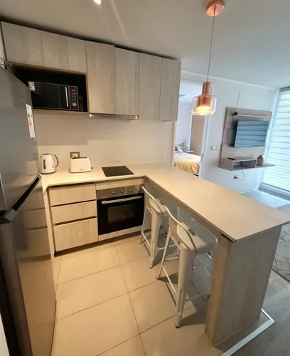 Hermoso Depto Nuevo!!! En Costa De Montemar. 1 Dormitorio