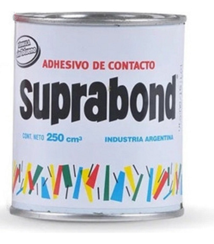 Adhesivo Suprabond De Contacto Sin Tolueno - Lata 250mlPegamento Contacto Suprabond Suprabond de Contacto