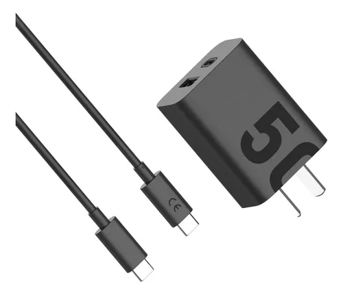 Ys Cargador For Motorola Turbo Power 50w Duo Usb A Y Usb C
