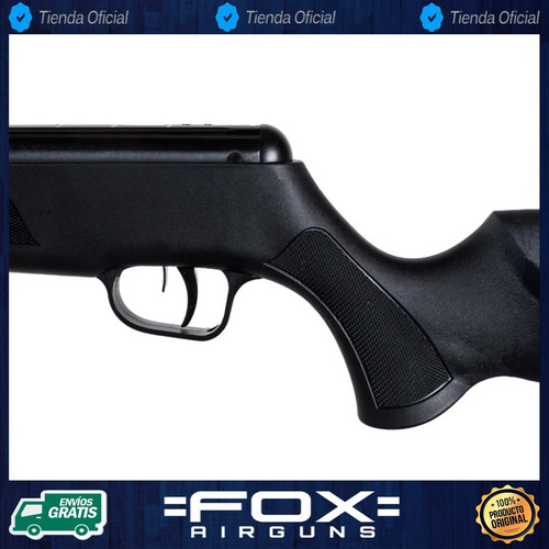 Imagen 5 de 10 de Rifle Aire Comprimido Fox Nitro Compact Piston 5,5 + Kit