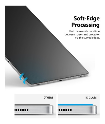Imagen 4 de 10 de Vidrio Templado Ringke Samsung Tab S7 Plus Gorilla Glass