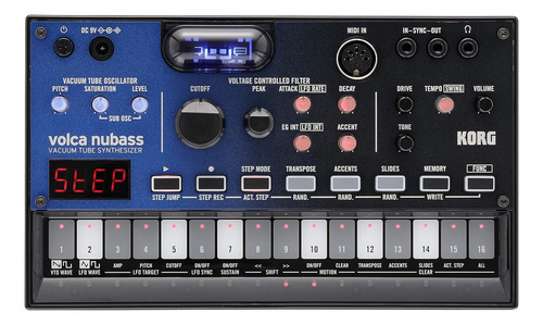 Korg Volca Nubass Sintetizador De Tubo De Vacio