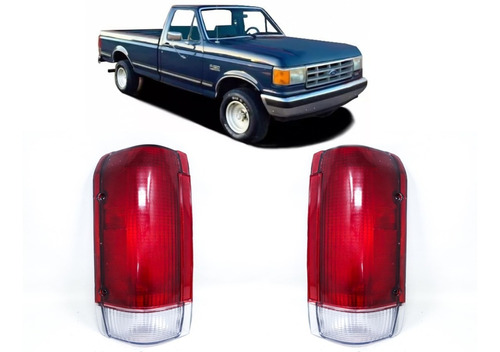 Juego Faros Traseros Ford F100 1991 1992 1993 1994 1995 1996