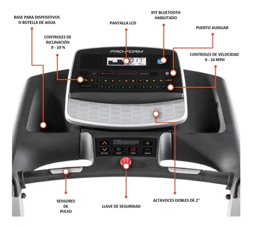 Caminadora Proform Trainer 430i Lubricante Y Envio Gratis
