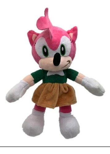 Peluche Amy Rose De Sonic (26 Cm Aprox)