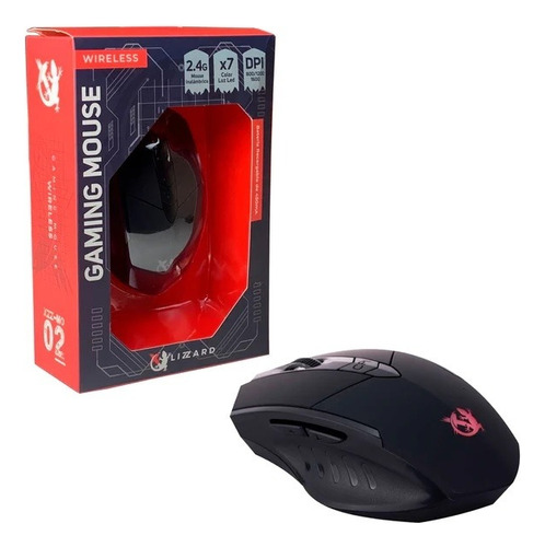 Mouse Gamer X-lizzard Inalámbrico Modelo Xzz-mo-02