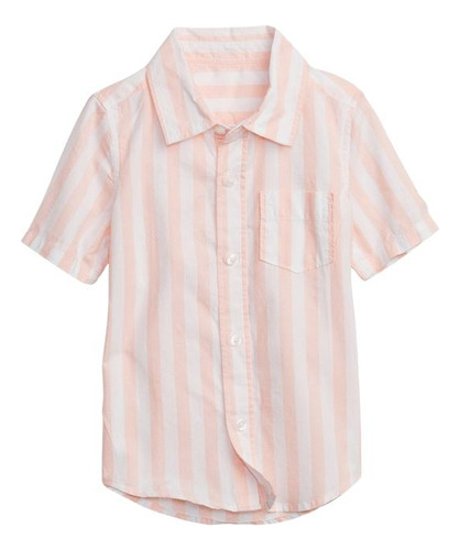 Camisa Poplina Rosa