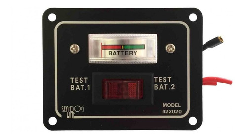 Tester Probador Tablero Dos Baterias 12 Volt 10 Amps Nautica