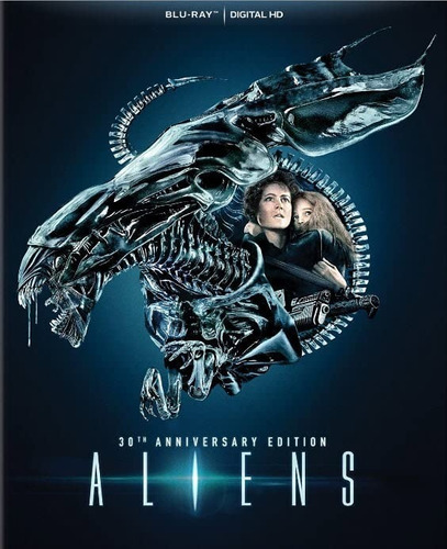 Aliens Edicion 30 Aniversario Blu Ray Incluye Libro Con Arte