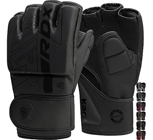 Rdx Guantes Mma Para Grappling Sparring, Guantes De Artes