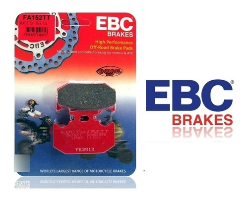 Pastillas Freno Ebc Brakes Kawasaki Kx 125 G/h/j