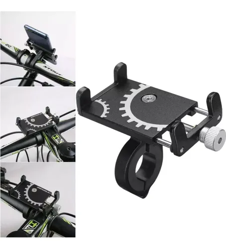 Portacelular Soporte Metálico Teléfono Bicicleta / Moto 360°