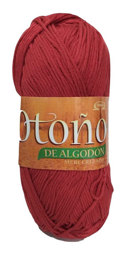 Hilaza Otoño 100% Algodón Madeja De 100g Color Oxido