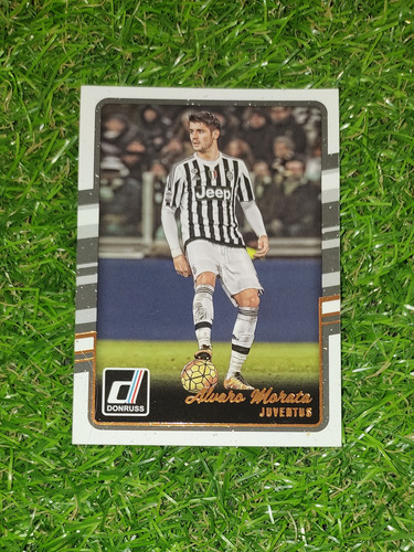 Cv Álvaro Morata 2016 Donruss Juventus 