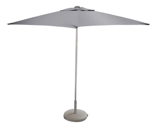 Sombrilla Cuadrada 2x2 Mts Center Pole Gris Durex Furniture