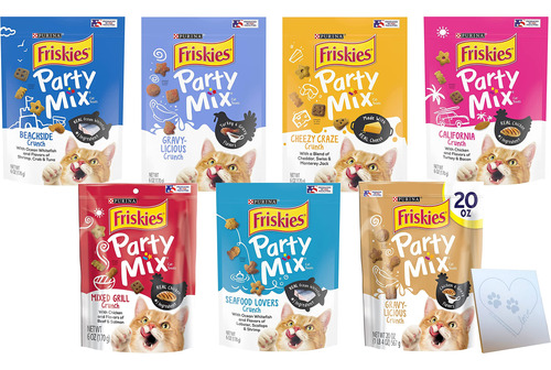 Friskies-party Mix Cat Treats - Paquete De Variedad Enorme 