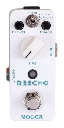 Micro Pedal Mooer Reecho Delay Tipo Tape Echo