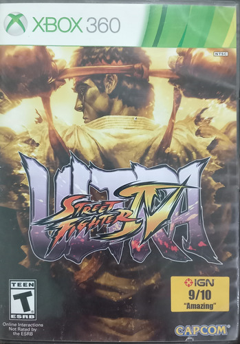 Street Fighter Para Xbox 360 (Reacondicionado)