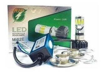 Kit Led Cree Moto 6 Led Corta Y Larga Muy Buena Luz !!