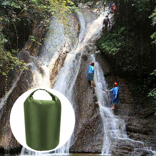 Set De 3 Bolsas Impermeables Con Tapa Enrollable Para Kayak
