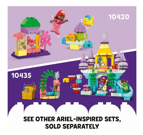 Lego® Duplo® | Disney Palacio Submarino Mágico De Ariel