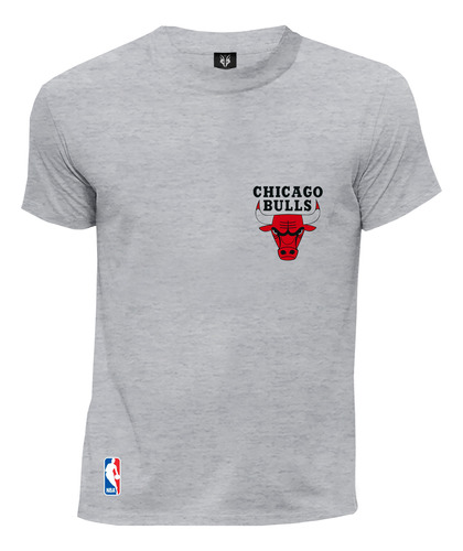 Camiseta Fan Logo Nba Chicago Bulls
