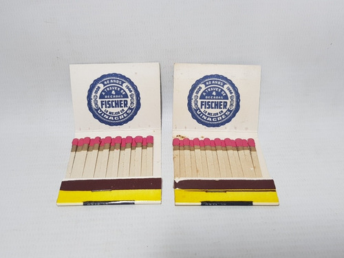 Imagen 4 de 9 de Antiguas Cajas Fósforos Fernet Branca, Cinzano Etc Mag 57561