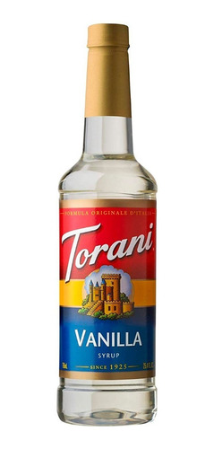 Syrup Torani Café Cocktail Vainilla 750 Ml