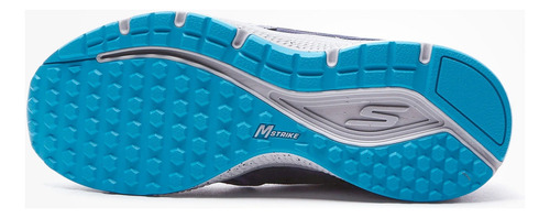 Tenis Skechers Go Run Consistent Azul Lila Running Gym