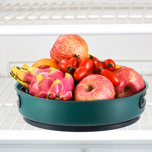 Organizador De Temperos De Cozinha Giratório Gg Verde