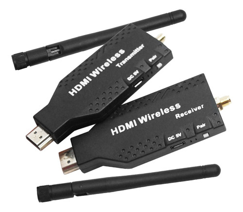 Splitter Transmisor Y Receptor Hdmi Wireless 5.8g 50 Metros