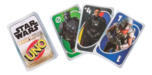 Jogo Cartas Uno Star Wars Mandalorian Baby Yoda Hjr23 Mattel