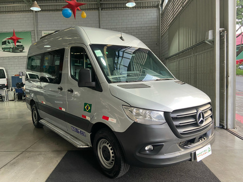 Mercedes-Benz Sprinter Van Sprinter 417 2024 teto alto prata com 74 mil km!