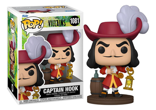 Funko Pop! Villains: Capitan Garfio Captain Hook Nuevo 