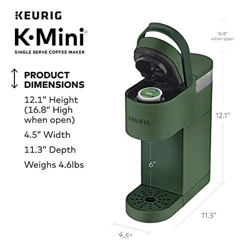 Cafetera Keurig K-miniPod Single Serve Evergreen Green