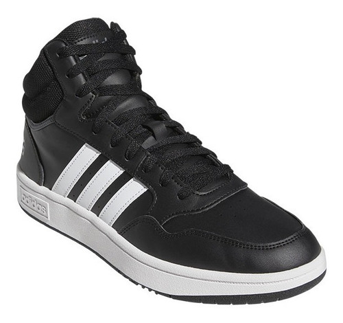 Imagen 5 de 6 de Tenis Lifestyle adidas Hoops 3.0 -negro-blanco