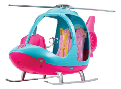  Barbie Helicoptero Rosa Entrega Ya