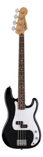 Fender Standard Precision Bass, Black, Bajo Eléctrico Acabado Del Cuerpo Gloss Cantidad De Cuerdas 4 Color Negro Orientación De La Mano Diestro
